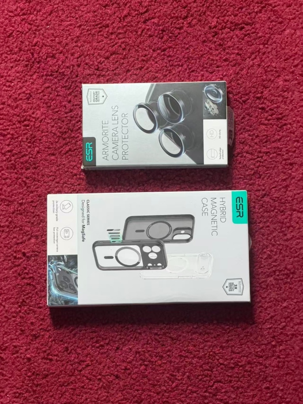 ESR iPhone 17 Pro Max Hybrid Magnetic Case With Armorite Camera Lens Protector